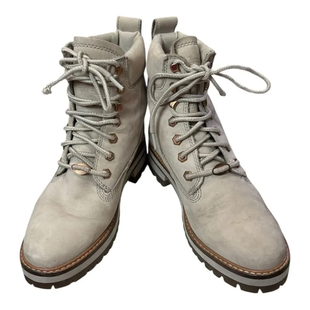 Timberland Linden Woods Women's Nubuck Leather Boots 7 - Picture 3 of 6